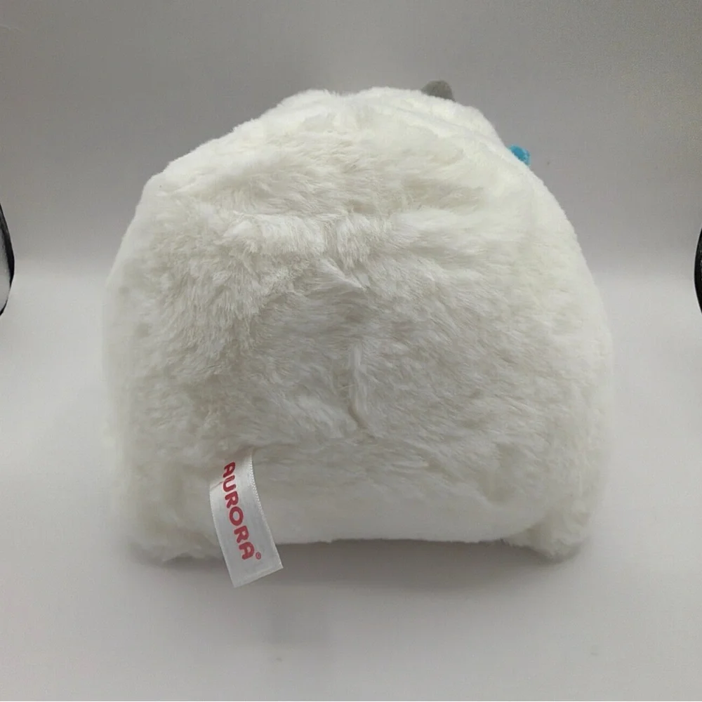Aurora Medium White Spudsters Yanni Yeti Adorable Stuffed Animal Plush - Picture 4 of 11